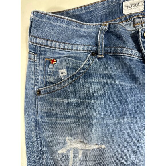 Hudson Jeans Women's 28 Boot Cut Flap Pocket USA - Picture 2 of 11